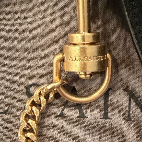 Beautiful All Saints Fletcher Crossbody, Dark Green - Picture 5 of 10